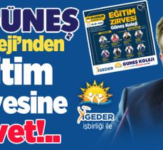 Özel Güneş Koleji -İGEDER işbirliği ile düzenlenecek ‘Erzurum Eğitim Zirvesi’ için geri sayım başladı!.