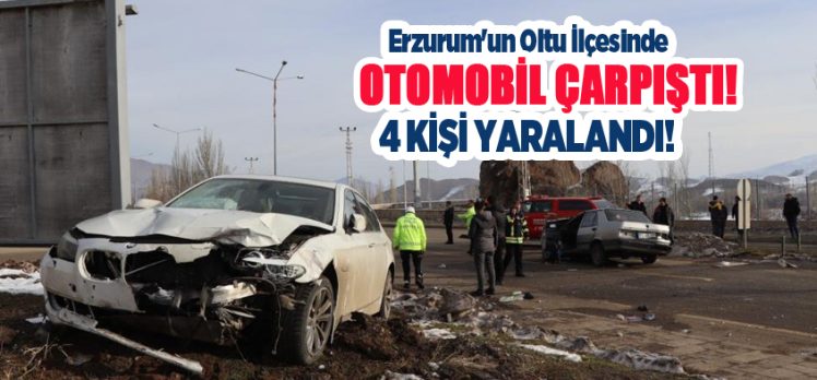 Erzurum’un Oltu ilçesinde meydana gelen trafik kazasında dört kişi yaralandı!…………….. Erzurum’un Oltu ilçesinde meydana gelen trafik kazasında dört kişi yaralandı!……………..