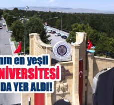 Atatürk Üniversitesi Yeşil Üniversite Endeksinde dünyanın en yeşil 250 üniversitesi arasında yer aldı.