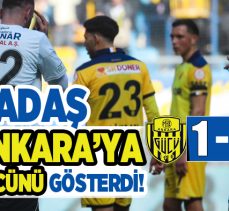 Trendyol 1. Lig’de  Erzurumspor FK zorlu deplasmanda Ankaragücü’nü  1-2 mağlup etti.