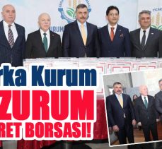 Zeki Durak ” Erzurum Ticaret Borsası’nın coğrafi işaretli ürün noktasındaki başarısını takdir ediyorum.”
