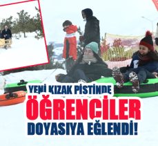 Atatürk Üniversitesi, ‘Yeni Kızak Pistini’ öğrencilerin ve akademisyenlerin katılımıyla hizmete açtı.