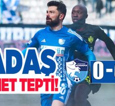 Erzurumspor FK, sahasında karşılaştığı Iğdır FK ile golsüz berabere kalarak kısmet tepti!