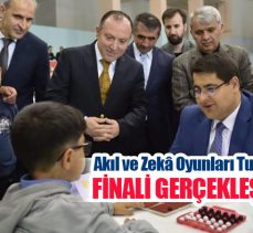 Akıl ve zekâ oyunları turnuvası il finali İbrahim Hakkı Fen Lisesi Spor Salonu’nda gerçekleştirildi.