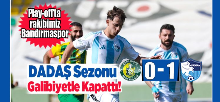 ErzurumsporFK, sezonun kapanış maçında deplasman da karşılaştığı Şanlıurfaspor’u 1- 0 mağlup etti. ErzurumsporFK, sezonun kapanış maçında deplasman da karşılaştığı Şanlıurfaspor’u 1- 0 mağlup etti.