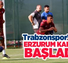 Trabzonspor, Erzurum’da bugün yüksek irtifa kamp merkezinde ilk antrenmanını yaptı.