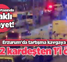 Palandöken ilçesi Yunus Emre Mahallesinde iki grup arasında çıkan tartışma bıçaklı kavgaya döndü..