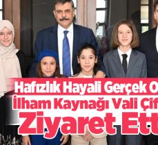 Alperen’in gönlünde yeşeren “hafız bir vali olma” hayali, anlamlı bir boyut kazandı…………….