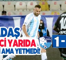 Erzurumspor FK evinde oynadığı haftanın kapanış maçında Sakaryaspor’a 2 puan kaptırdı!