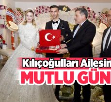 Nihat Kılıçoğulları’nın oğlu Ömer Faruk Kılıçoğulları hayatını Özlem Bayram ile birleştirdi.