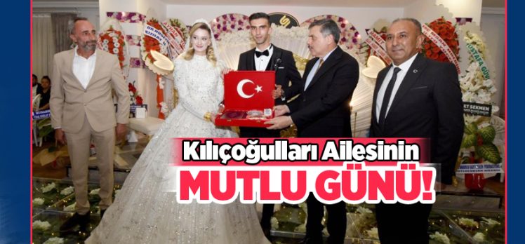 Nihat Kılıçoğulları’nın oğlu Ömer Faruk Kılıçoğulları hayatını Özlem Bayram ile birleştirdi. Nihat Kılıçoğulları’nın oğlu Ömer Faruk Kılıçoğulları hayatını Özlem Bayram ile birleştirdi.