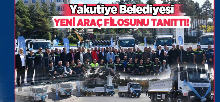 Yakutiye Belediyesi yeni kamyon ve iş makinelerinin tanıtım törenini gerçekleştirdi…… Yakutiye Belediyesi yeni kamyon ve iş makinelerinin tanıtım törenini gerçekleştirdi……