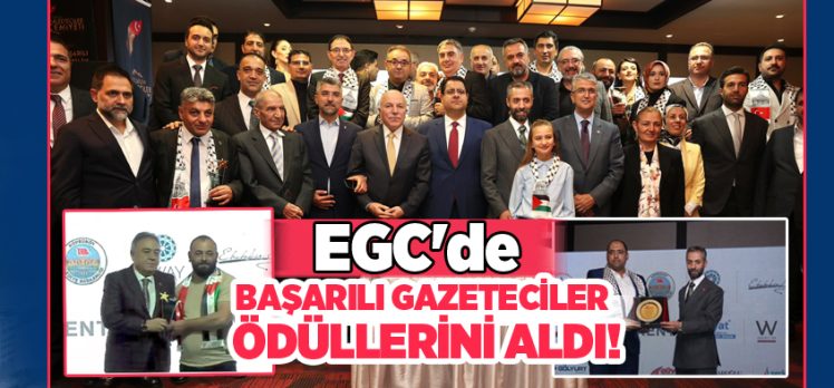 (EGC) düzenlediği “Başarılı Gazeteciler Yarışması”nda dereceye giren gazeteciler, ödüllerine kavuştu. (EGC) düzenlediği “Başarılı Gazeteciler Yarışması”nda dereceye giren gazeteciler, ödüllerine kavuştu.