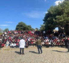 “Erzurum Tarihin İzinde Ecdada Vefa Projesi” kapsamında tabyalarda yürütülen temizlik ve bakım çalışmaları,