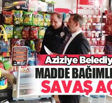 Madde bağımlılığına karşı farkındalık oluşturmak için Erzurum Aziziye’ de çalışma başlatıldı.