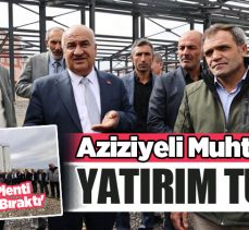 Aziziye Belediyesi tarafından ilçedeki muhtarlara yönelik yatırım ve saha gezisi düzenlendi…