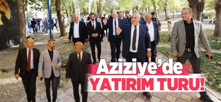 Aziziye ilçesinde belediyenin yatırım ve hizmetlerine yönelik olarak saha gezisi düzenlendi. Aziziye ilçesinde belediyenin yatırım ve hizmetlerine yönelik olarak saha gezisi düzenlendi.