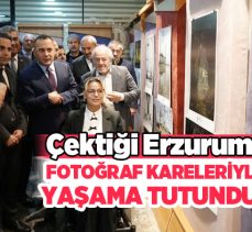 Dayısının kendisine hediye ettiği fotoğraf makinesi ile hayata tutundu, ilk kişisel sergisini açtı.