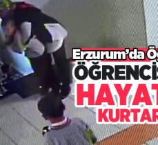 Öğretmen, Heimlich manevrası ile nefes borusuna yiyecek kaçan öğrencinin hayatını kurtardı.