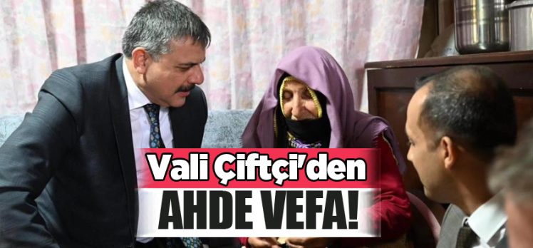 Vali Çiftçi, Zemzem Dağcı ve şehit Hüseyin Gökçimen’in annesini evlerinde ziyaret etti. Vali Çiftçi, Zemzem Dağcı ve şehit Hüseyin Gökçimen’in annesini evlerinde ziyaret etti.