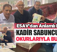 Erzurum’un yetiştirdiği çok önemli isimlerden duayen gazeteci Kadir Sabuncuoğlu okurlarıyla buluştu.
