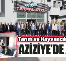 Aziziye Belediyesi’nin ev sahipliğinde tarım ve hayvancılık sektörünün tarafları bir araya geldi.