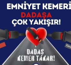 Erzurum Emniyet Müdürlüğü, “Dadaş Kemer Takar” sloganıyla vatandaşlara çağrıda bulundu.