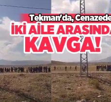 Erzurum’un Tekman ilçesinde iki aile arasında kavga jandarma ekiplerine zor anlar yaşattı.