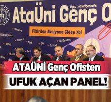 Atatürk Üniversitesi ev sahipliğinde “Fikirden Aksiyona Giden Yol” paneli düzenlendi….