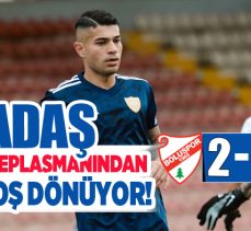 Trendyol 1. Lig’de Erzurumspor FK deplasmanda karşılaştığı Boluspor’a 2-0 mağlup oldu