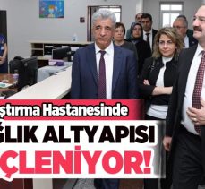 Araştırma Hastanesinde, sağlık hizmetlerinin niteliğini artırmaya yönelik yatırımlar hayata geçirildi.