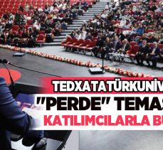 Atatürk Üniversitesi TEDxAtatürkUniversity etkinliği, bu yıl “PERDE” temasıyla katılımcılarla buluştu.