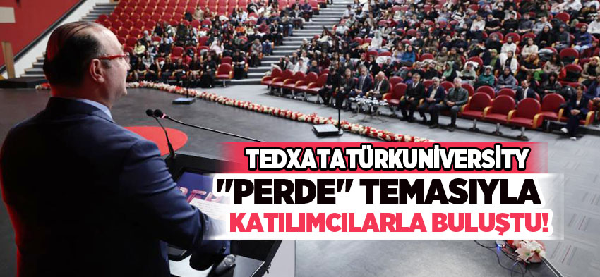 Atatürk Üniversitesi TEDxAtatürkUniversity etkinliği, bu yıl “PERDE” temasıyla katılımcılarla buluştu.