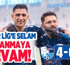 Dadaşlar Sarıyer karşısında  4-0’lık farklı bir galibiyetle kazanarak 3 puanın sahibi oldu..