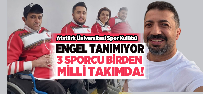 Tekerlekli Sandalye Curling Milli Takımı kadrosuna seçilerek büyük bir başarıya imza attı.