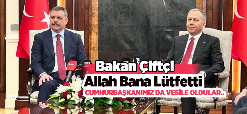 İçişleri Bakanlığında devir teslim töreni: “Yeni Bakan Çiftçi, görevi Yerlikaya’dan devraldı….”