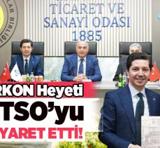 Özakalın, (ERKON) Genel Başkanı Murat Şahsuvaroğlu ve yeni yönetim kurulu üyelerini ağırladı.