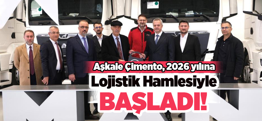 Aşkale Çimento lojistik ağını güçlendirmek için 10 adet yeni silobas yatırımını gerçekleştirdi…