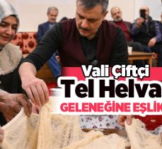 Çiftçi, Yakutiye ilçemize bağlı Yazıpınar Köyü’nde düzenlenen Tel Helvası geleneğine katıl…