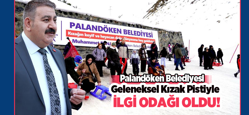 Başkan Muhammet Sunar, geleneksel kızak pistimiz kış mevsimi boyunca yoğun ilgi gördü.