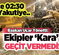 “Başkan Mahmut Uçar ve ekibi bu beyaz esareti çözmek için sahurda bile görev başındaydı”
