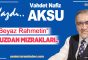 Vahdet Nafiz Aksu: “Selamünaleyküm, beyazı eşsiz, ayazı emsalsiz şehir!” diye mırıldandım.