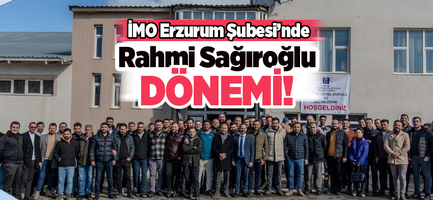 Genel Kurulu’nun ardından, Rahmi Sağıroğlu başkanlığındaki yeni yönetim göreve başladı.