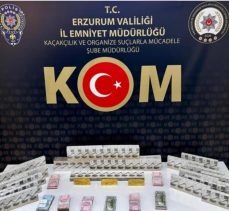Erzurum’da kaçakçılık operasyonu: Piyasa değeri yaklaşık 25 milyon TL olan 3 kilo altın ele geçirildi..