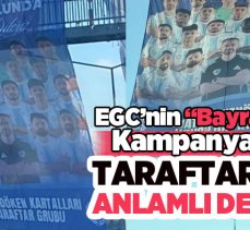(EGC)’nin “bayrak asın” kampanyasına Erzurumspor taraftarlarından güçlü destek devam ediyor.
