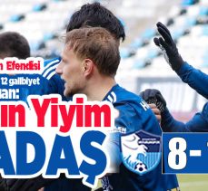 Şampiyonluk yolunda rekorları alt üst eden Erzurumspor Manisa engelini 8 golle geçti…..