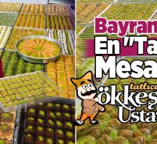 Erzurum’un en tatlı adresi Ökkeş Usta, yaklaşan Ramazan Bayramı öncesi seferberlik ilan etti.