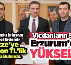 Erdemirler Grup Yönetim Kurulu Başkanı Yüksel Erdemir’den “Gazze’ye 1Milyon TL’lik Bağış”