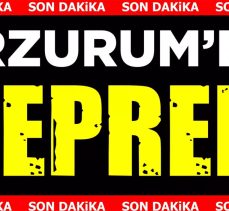 Erzurum’da Dereboğazı merkezli saat 19:25’de 3,2 büyüklüğünde deprem meydana geldi.