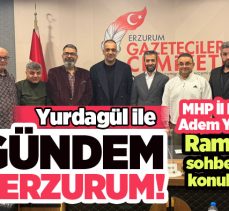 EGC’ nin düzenledeği Ramazan Sohbetleri programında Yurdagül gazetecilerle bir araya geldi.